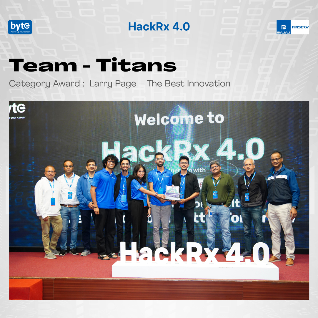 Team Titans (Category Award: Larry Page - The Best Innovation)
