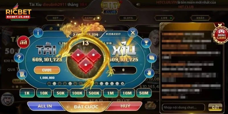 Tài Xỉu Mini - Sảnh Tài Xỉu RICBET Dễ Chơi, Dễ Trúng 3 Kinh nghiệm cược tài xỉu phiên bản min cần quan sát kỹ cầu chạy.